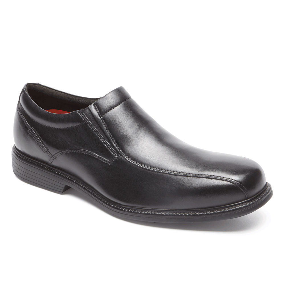 Rockport Slip-On For Mens Black - Charles Road - TJ7895360